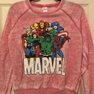 Marvel small long sleeve shirt